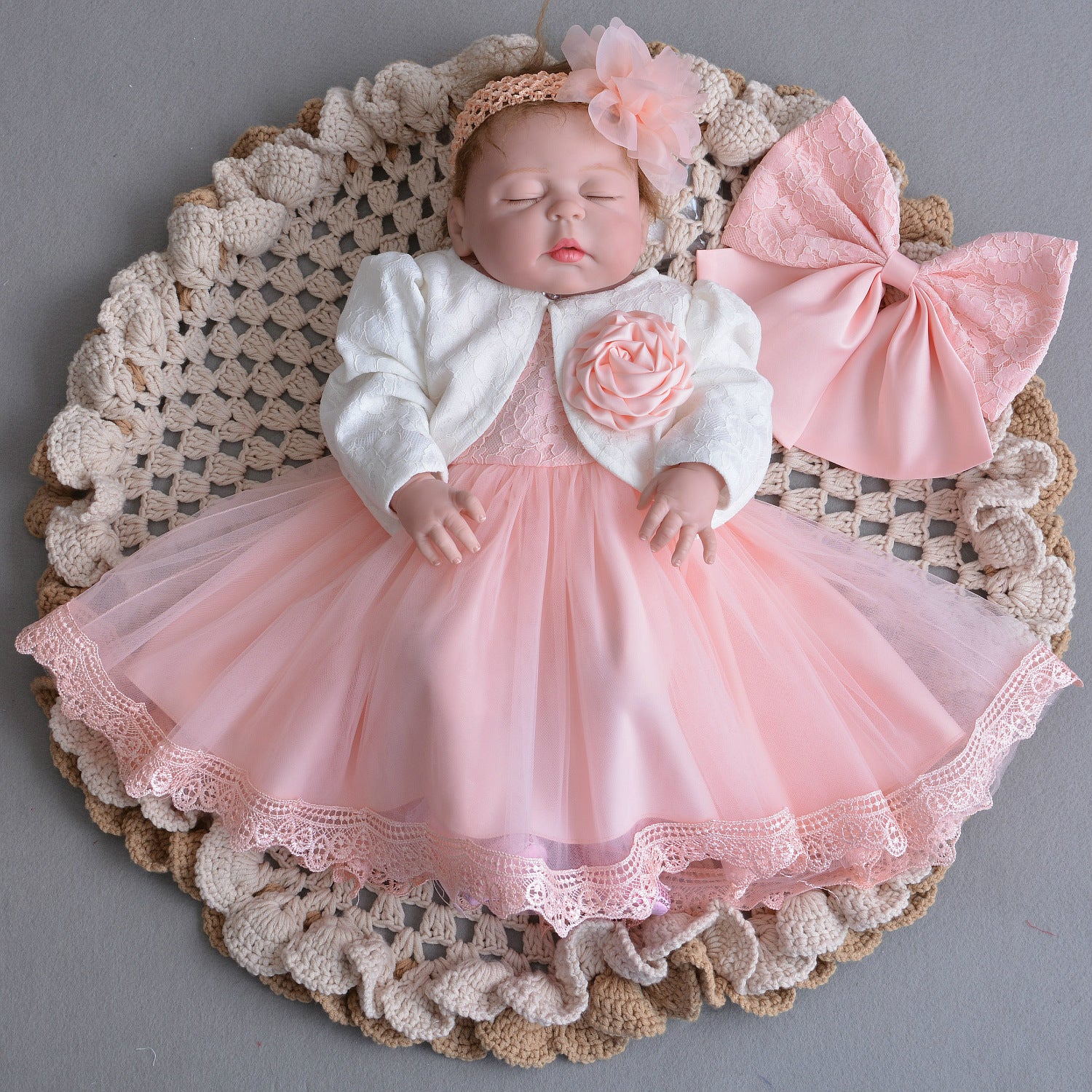Winter Baby Dress Full Moon Princess Skirt Dress