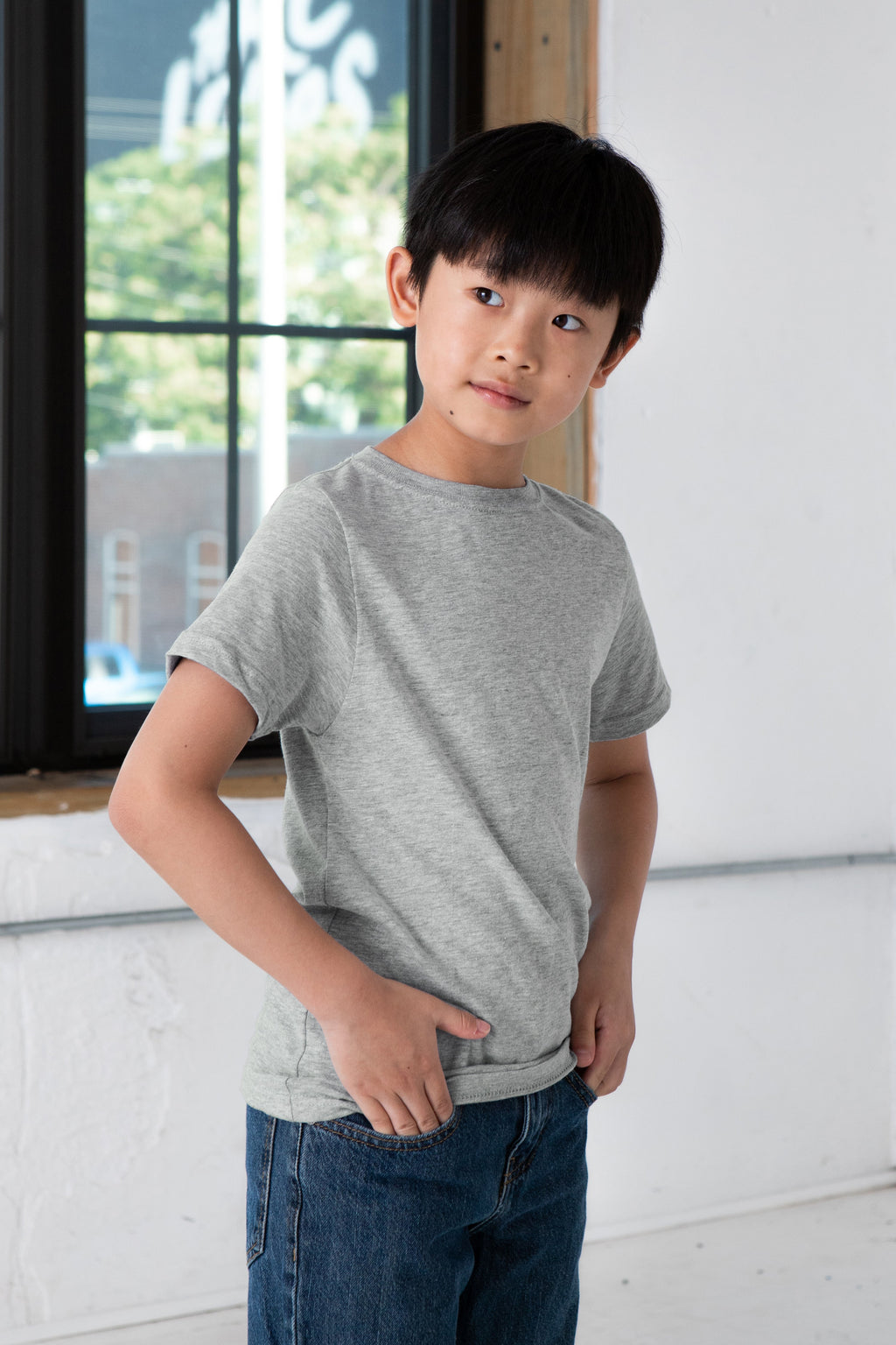 Youth Premium Cotton Short Sleeve Tee