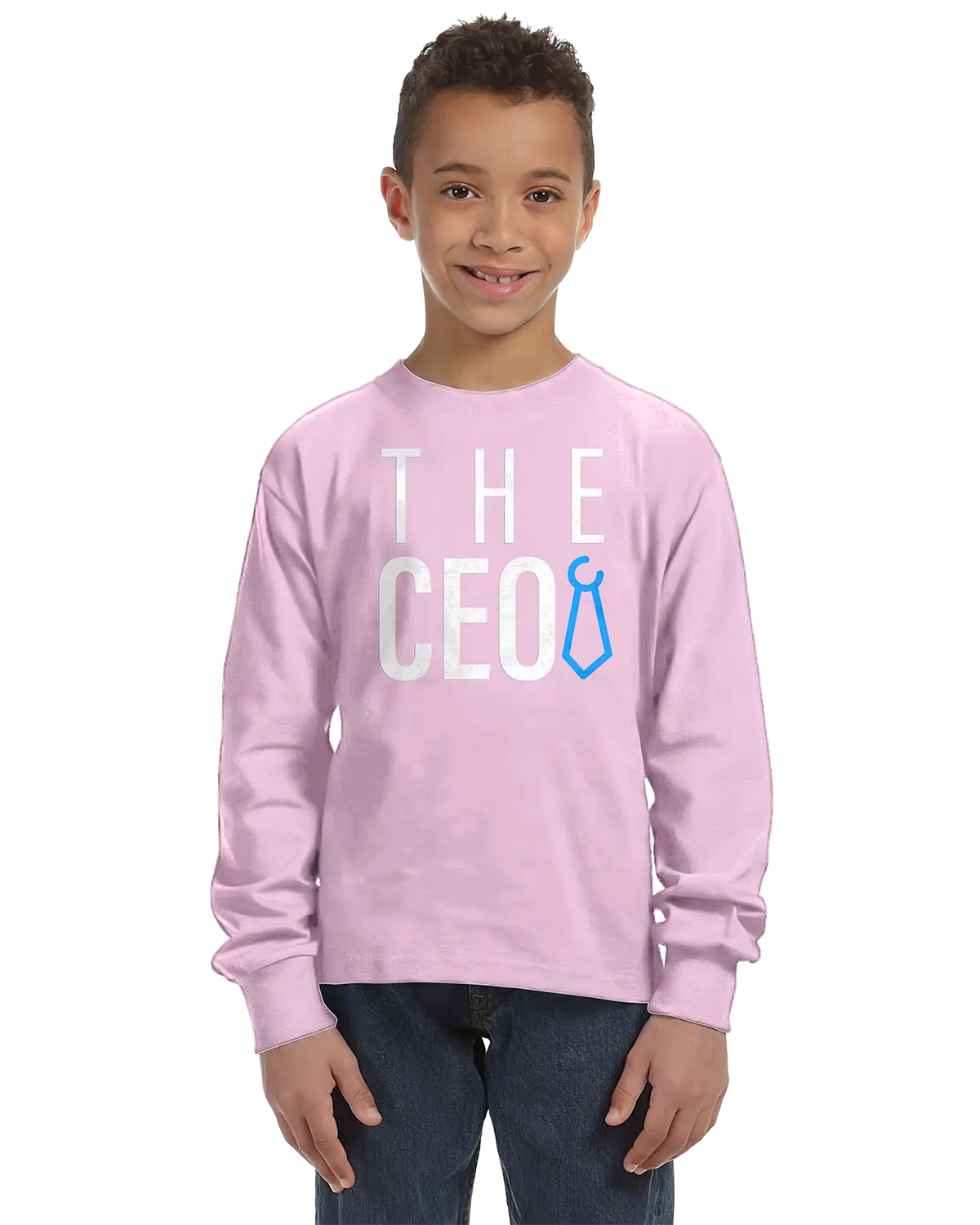The CEO Unisex Kids Long Sleeve T-Shirt