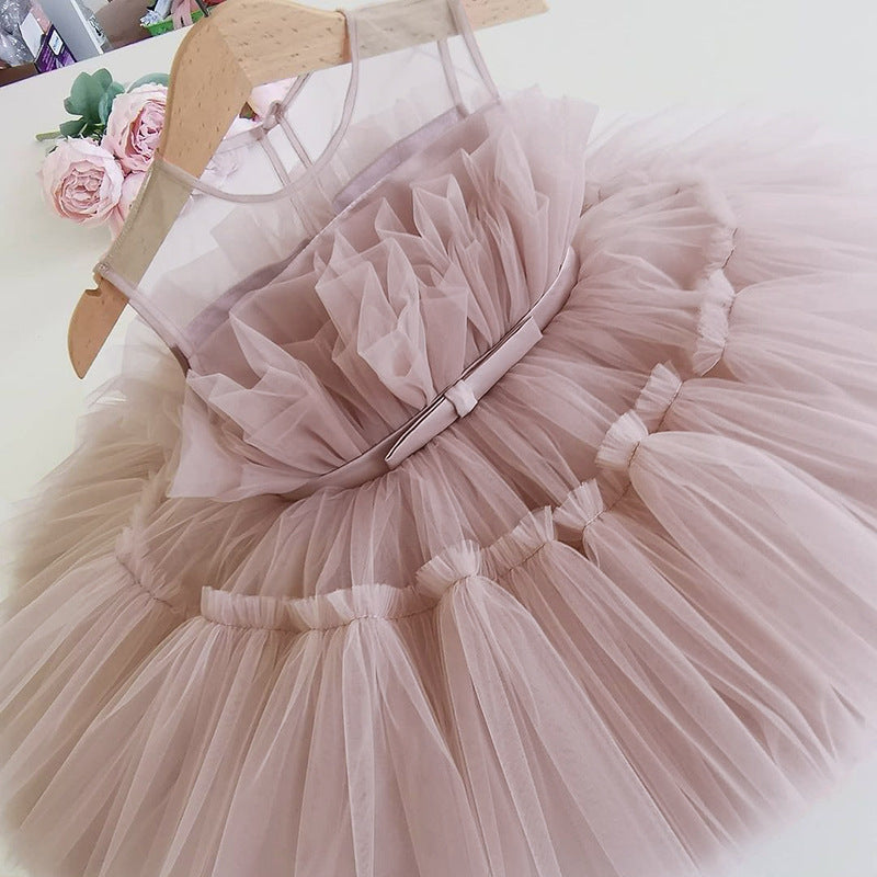 Gauze Girl Princess Dress Fluffy