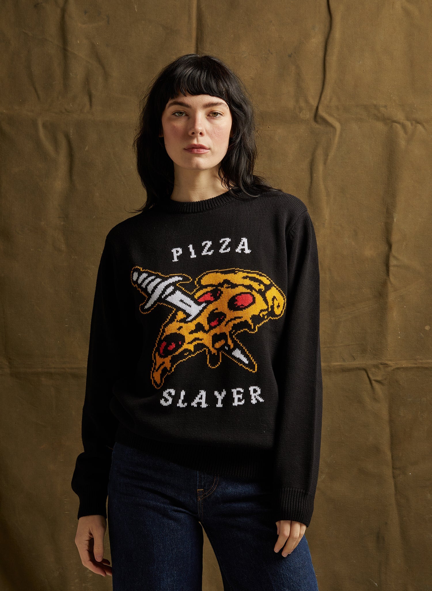 Pizza Slayer Sweater